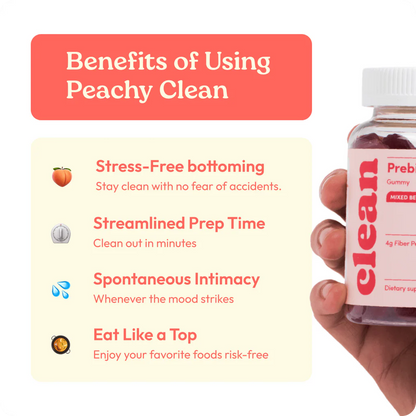 Peachy Clean™ Sugar-Free Pre+Probiotic Fiber Gummies