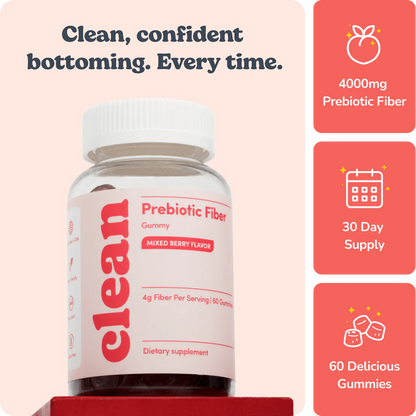 Peachy Clean™ Sugar-Free Pre+Probiotic Fiber Gummies
